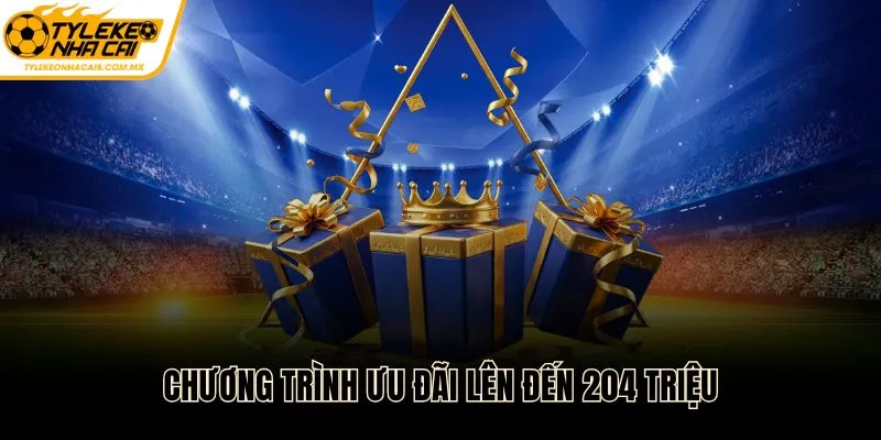 Chương trình ưu đãi lên đến 204 triệu tại nhà cái SV88