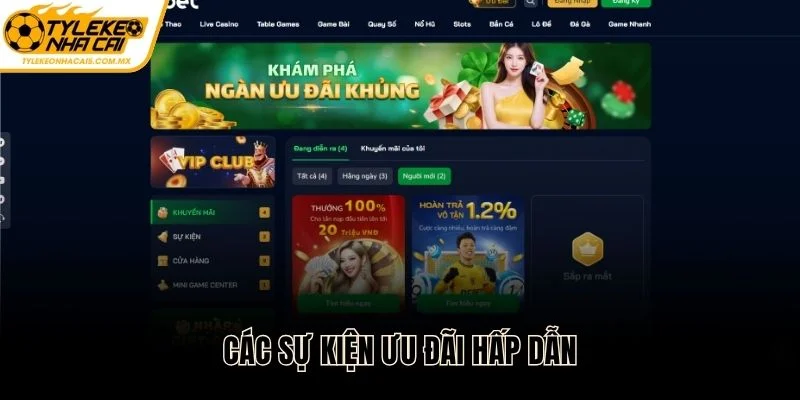 Khám phá những sự kiện ưu đãi ZBET khủng hiện có 